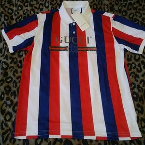 Gucci stripe polo